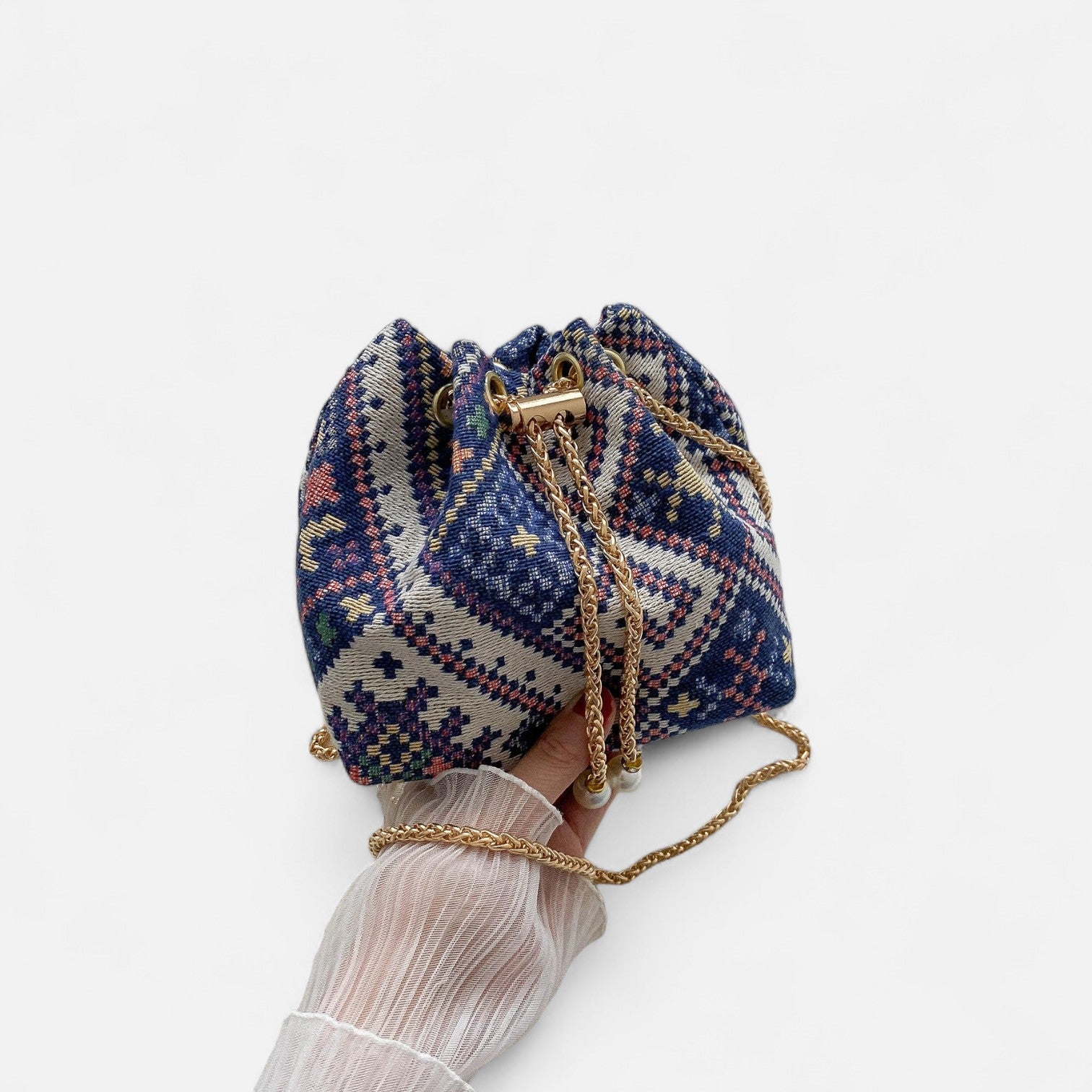 DESINES | Vintage Cylindrical Bag for Women - Retro Charm