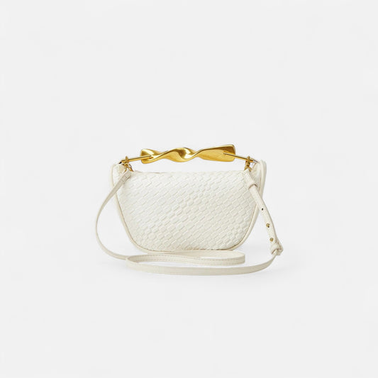 DESINES | Mini Crossbody Bag with Metal Handle –  Urban Elegance