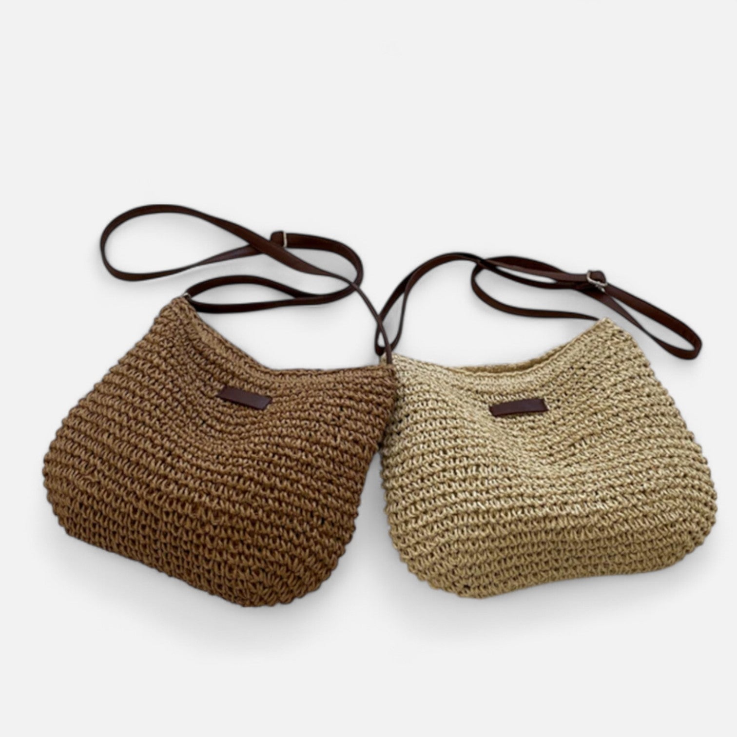 DESINES | Woven Straw Summer Bag – Natural Elegance