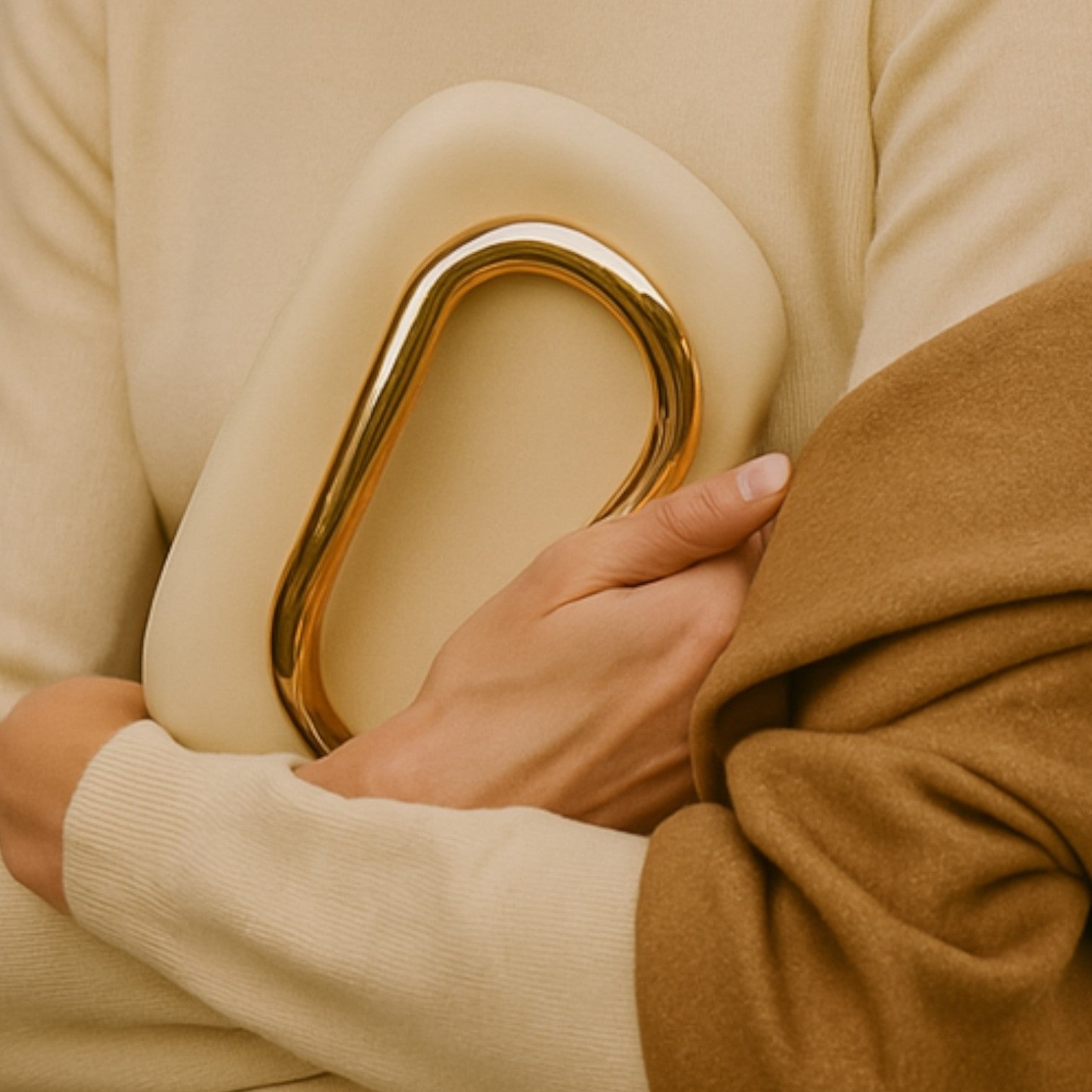 Desines | Hard Clutch with Gold Clasp