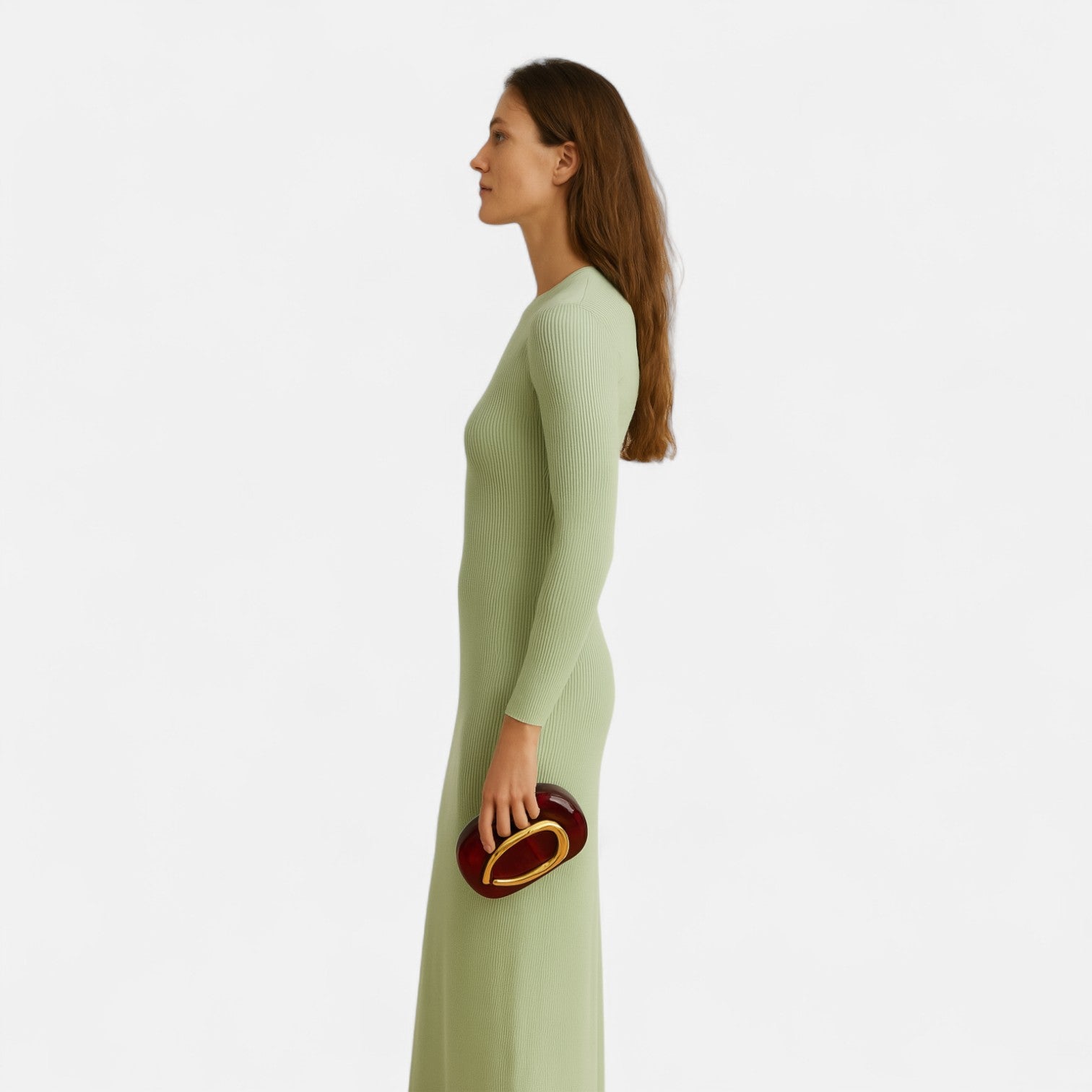 Desines | Clutch with Gold Clasp – Evening Elegance