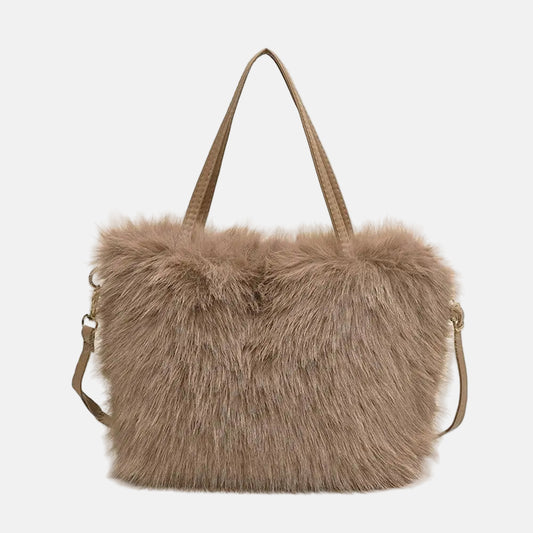 DESINES | Avoria Plush Winter Bucket Tote