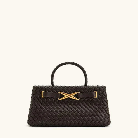 DESINES | Valnora Handwoven Top Handle Bag