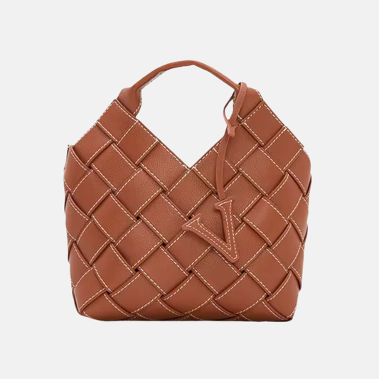 DESINES | Selviana Woven Leather Crossbody Bag