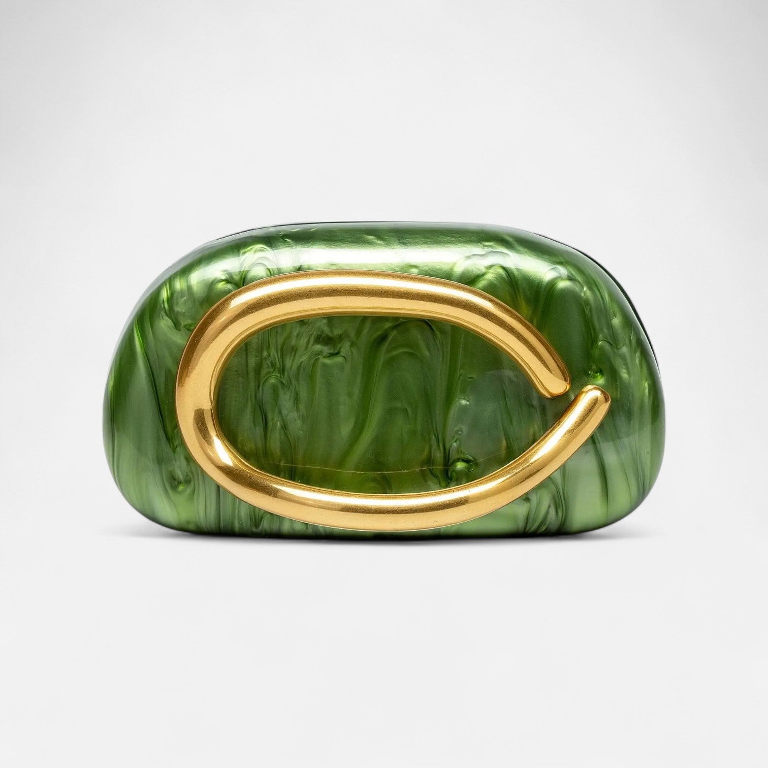 Desines | Clutch with Gold Clasp – Evening Elegance