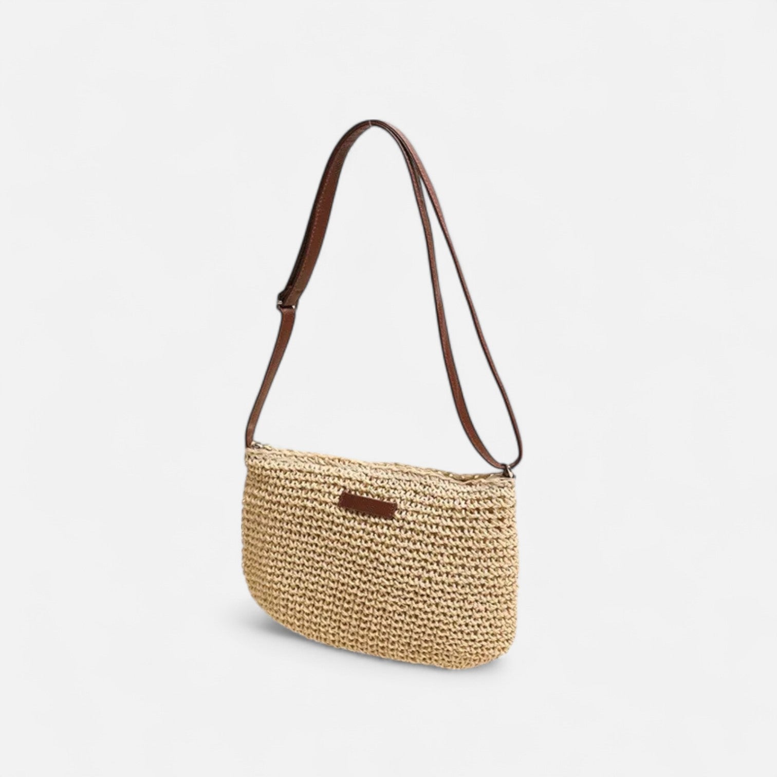 DESINES | Woven Straw Summer Bag – Natural Elegance