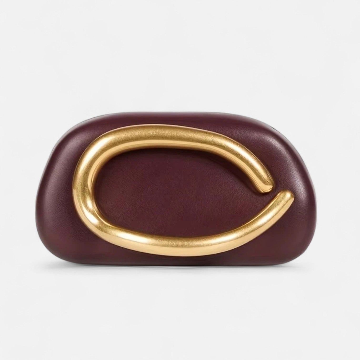 Desines | Hard Clutch with Gold Clasp