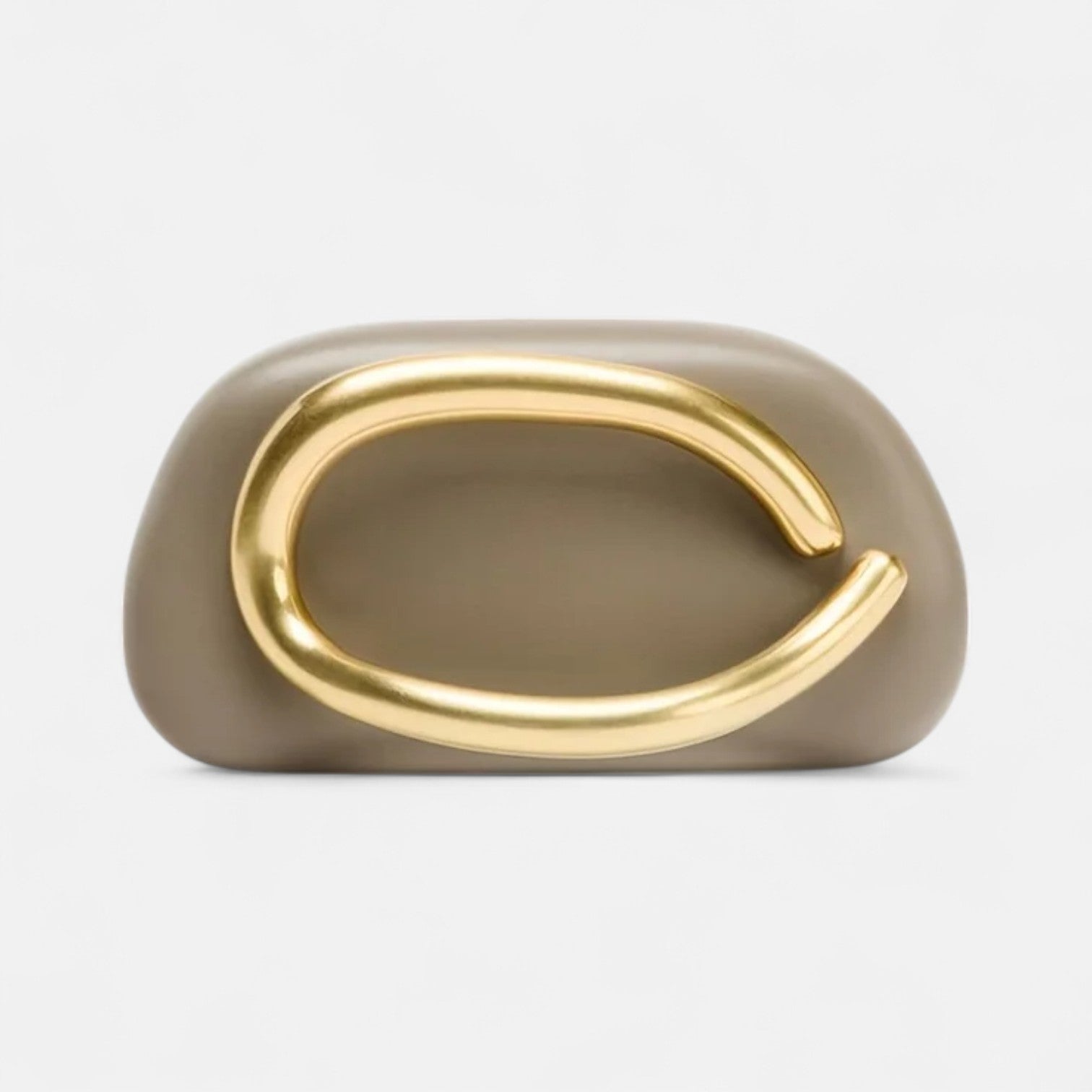 Desines | Hard Clutch with Gold Clasp