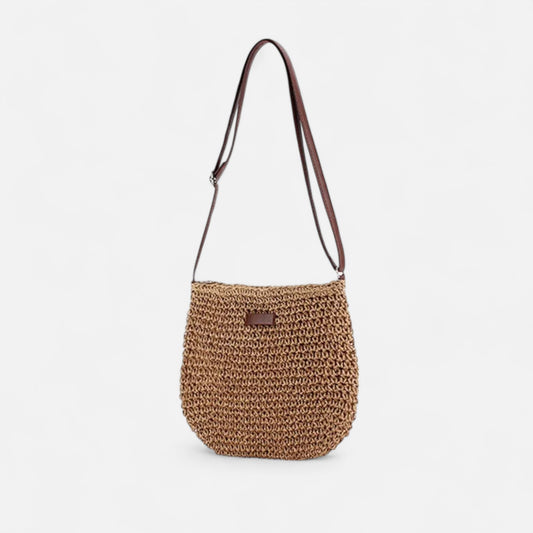 DESINES | Woven Straw Summer Bag – Natural Elegance