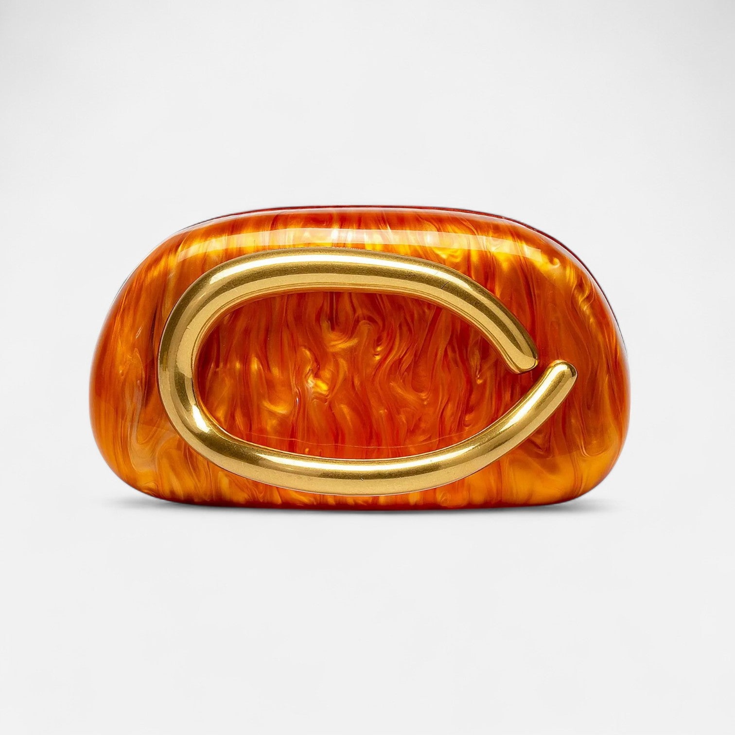 Desines | Clutch with Gold Clasp – Evening Elegance